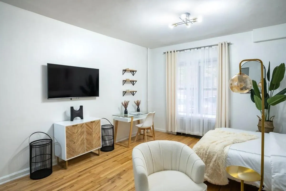 74-1A New Studio In Prime Uws - Gym In Building Nova Iorque