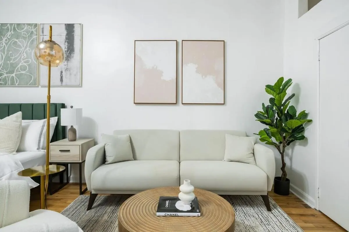 Apartmán 74-1A New Studio In Prime Uws - Gym In Building New York